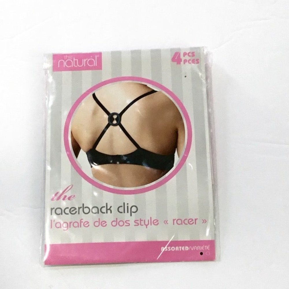 The Natural Racer Back Clips 4pc Pack - Picture 2 of 6